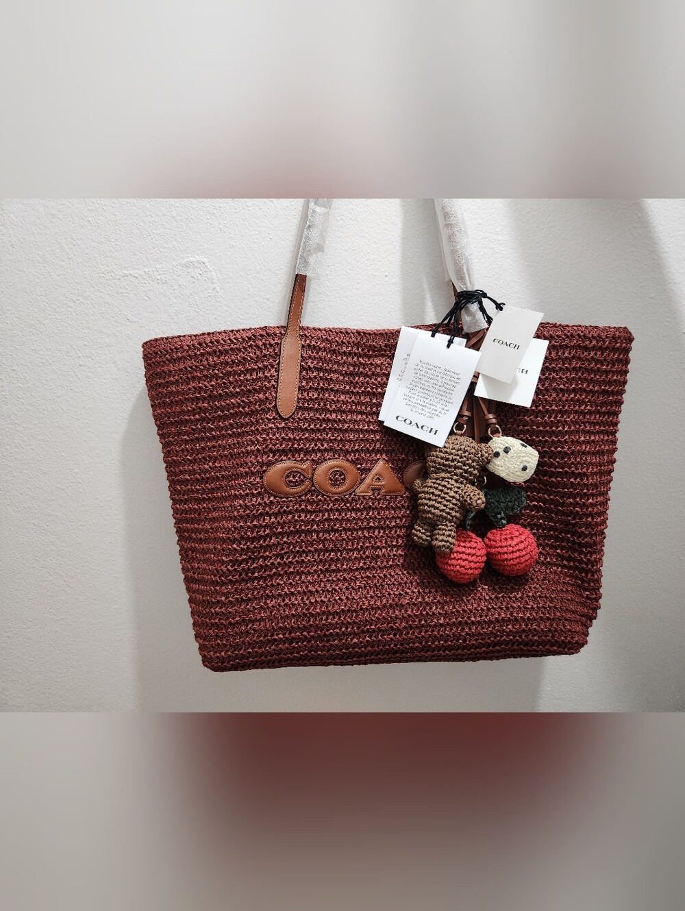 Coach Outlet Large City Tote Bag With Charms